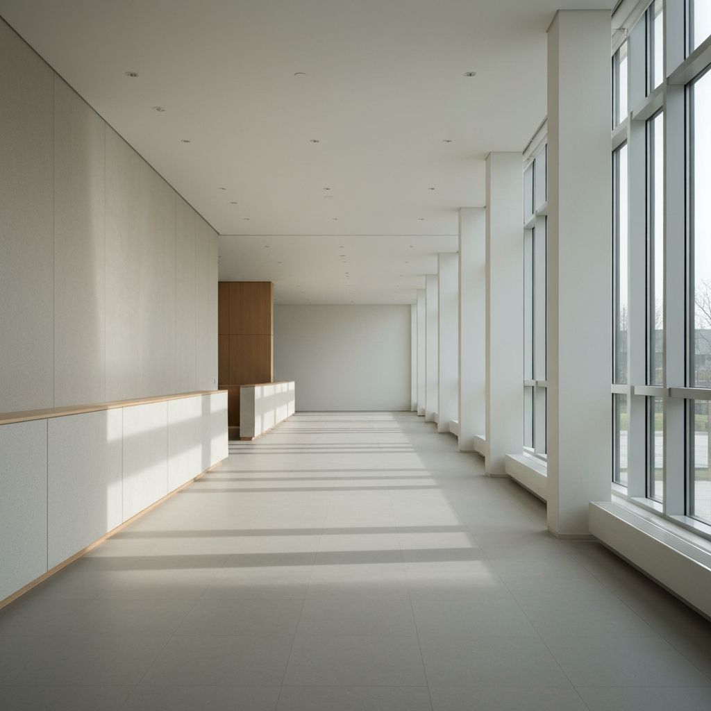 Institutional space representing knowledge and trust